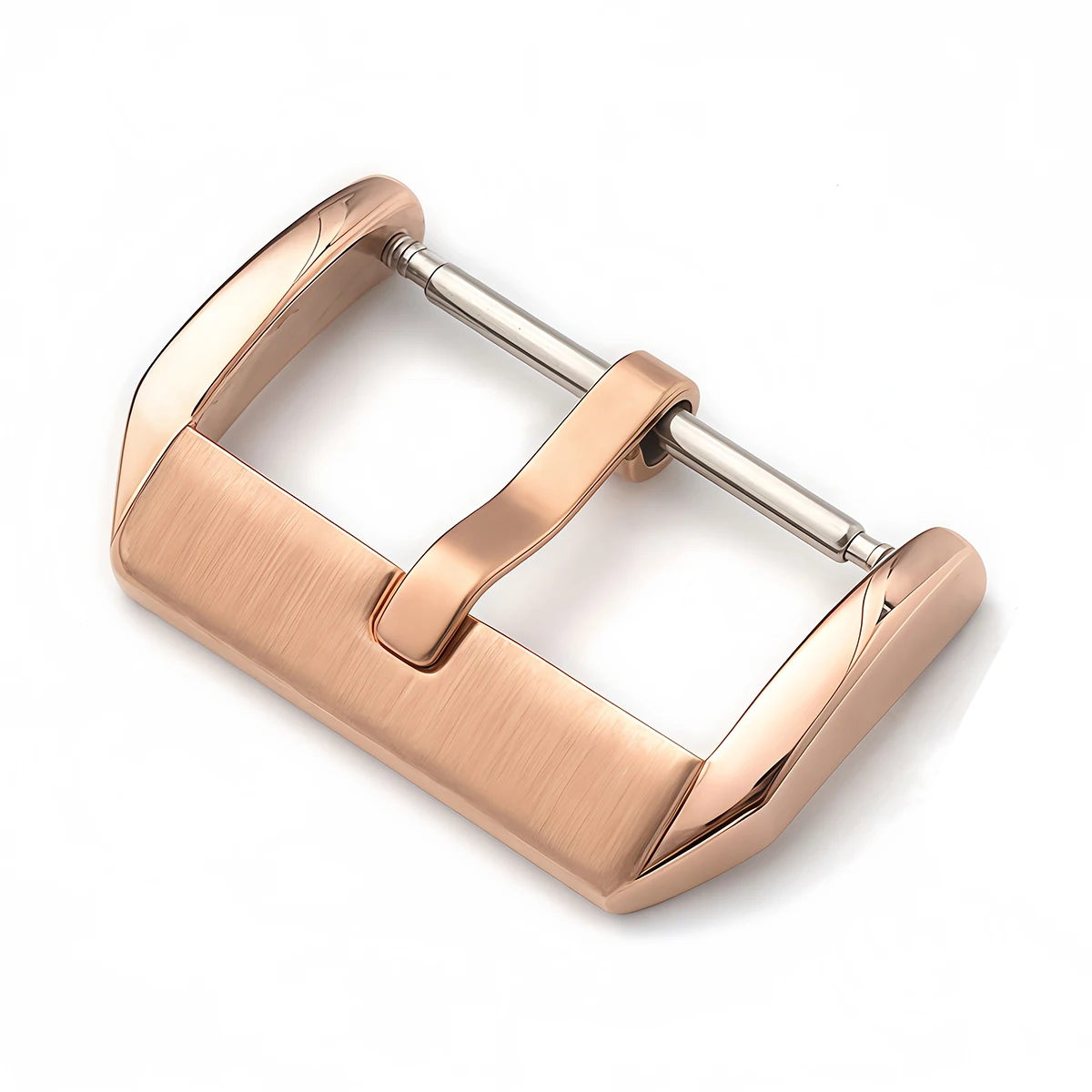 2 Stück 304 Edelstahl Uhrenverschluss Uhrenarmband-Schnalle 10mm-24mm für Lederarmband Ersatzschnalle Uhrenzubehör – Detail 9