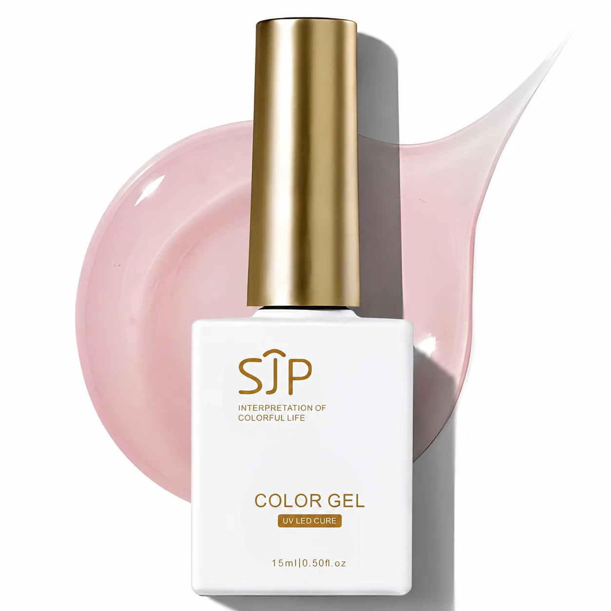 Gel Nail Polish Soak Off UV LED Semi-Pemmanent Nail Gel Polish Pink Color Gel Polish Manicure Nail Art Kit - DIY Salon