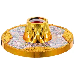 Golden European Lamp Holder E27 Light Socket Pendant Bulb Base Lighting Accessories Lamp Parts Screw Socket Lamp Knob