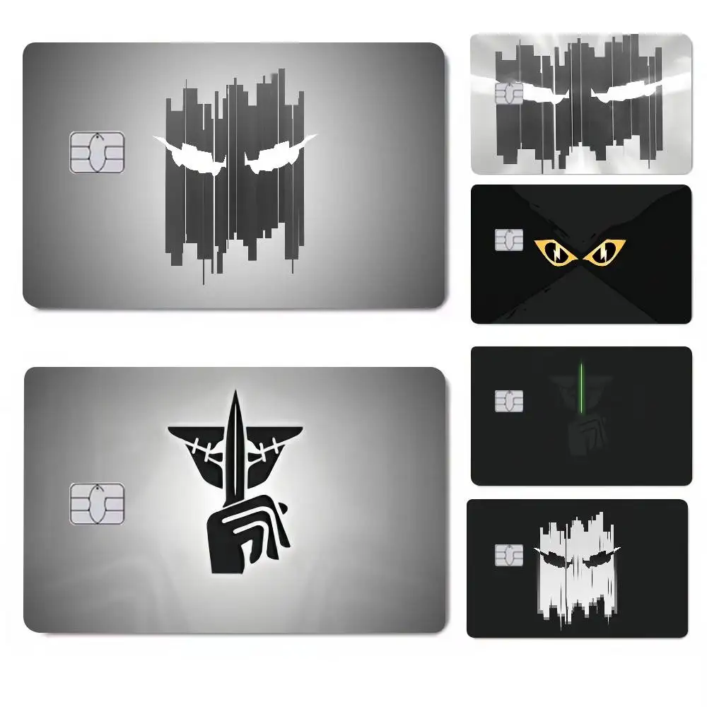 Spiel Rainbow S-Six S-Siege-S Anime Cartoon Aufkleber Film Haut für Kreditkarte Debit Bank Bus Karte
