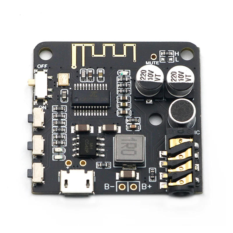 Mini Bluetooth 5,0 MP3 Decoder Board Audio Empfänger MP3 Verlustfreie Player Wireless Stereo Musik Verstärker Modul