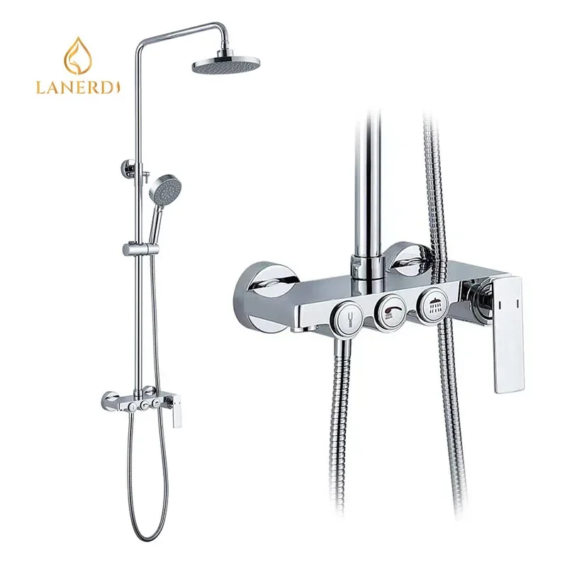 

SO992 13 01 1 Bath Brass Shower Shower Faucet Set Mixer griferia