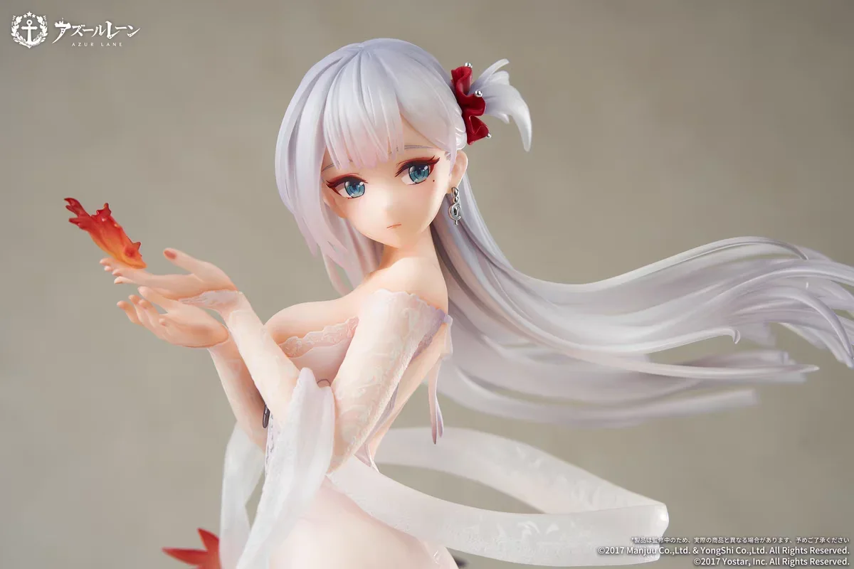 

Azur Lane Scattering Flowers, Dancing Cranes, Crane Figurines, Anime, 2D, Beautiful Girl Models, Desktop Computer Cases toys