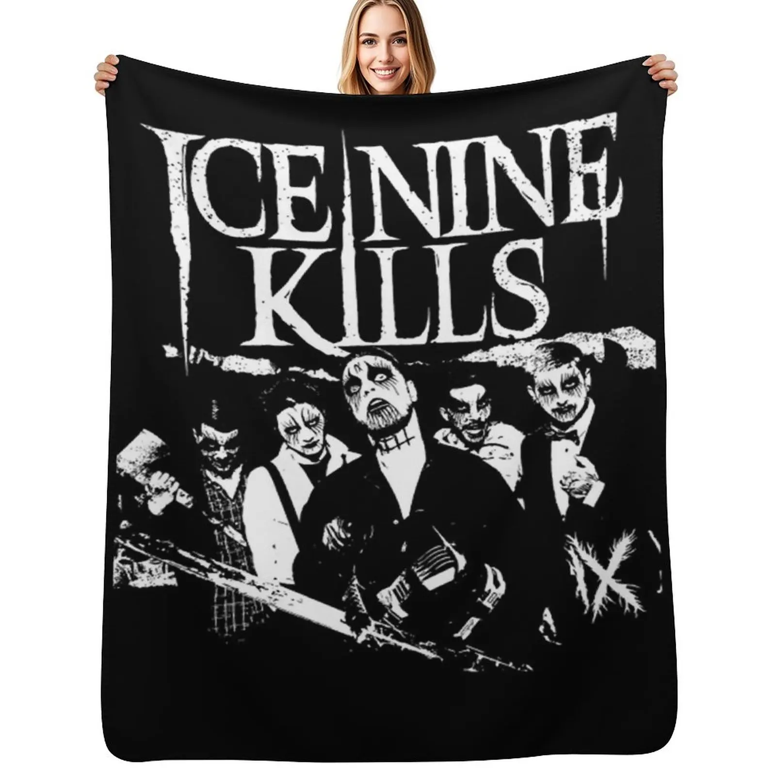 

member Of band and music band Throw Blanket Color Fast Cozy Throw Blanket