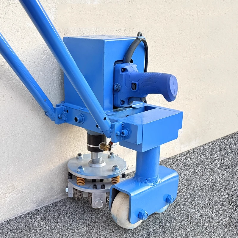 Hand-Pushed Electric Concrete Scarifier 220V Milling, Planing, and Scarifying All-in-One Machine Road Surface Renewal Scarifier