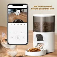 Automatic Pet Feeder Dog Cat Smart Pet Feeder Wifi Mobile Phone App Remote Control With 4L/6L