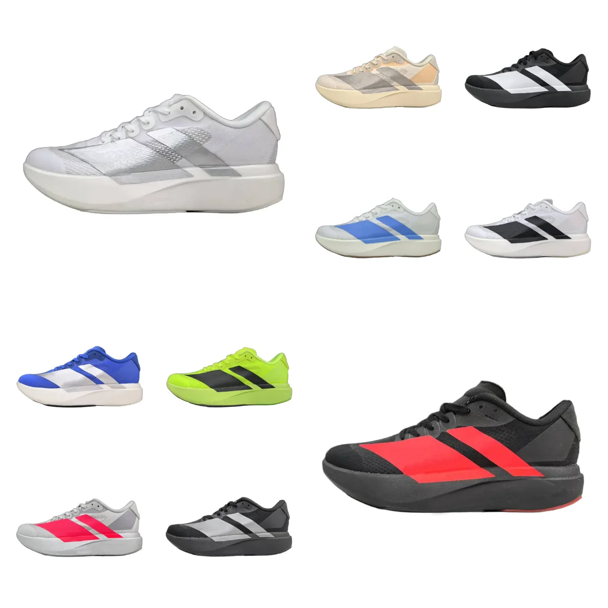 ZERO EVO SL زلاجات ترفيهية مريحة للبالغين شفرات دوارة قابلة للتعديل للمبتدئين في الرصيف في الهواء الطلق 54-63 إيزيس أديداس #1