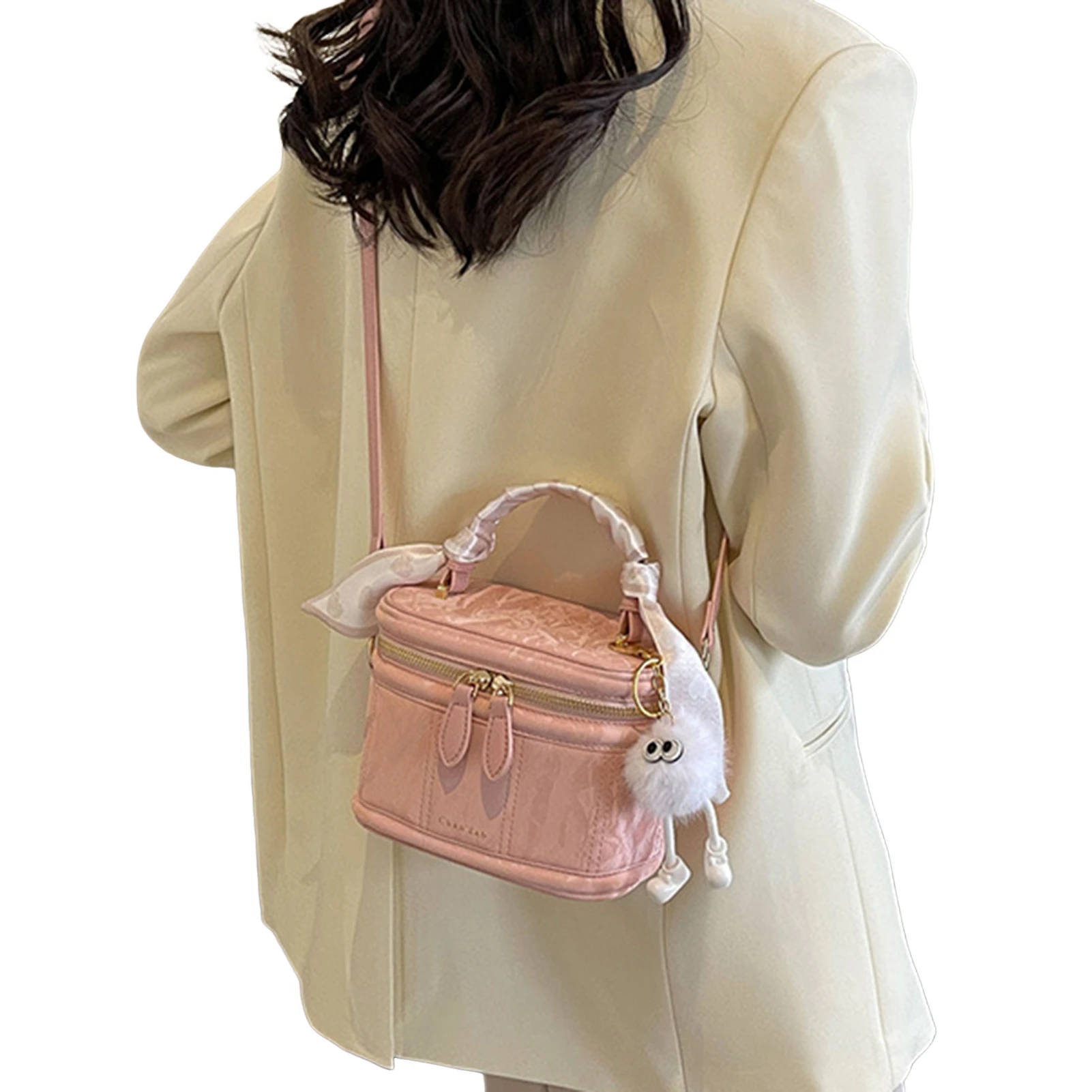 Women\'s Crossbody Bucket Bag Fashionable Comfortable to Use Crossbody Bag Ideal Gifts for Relatives and Friends