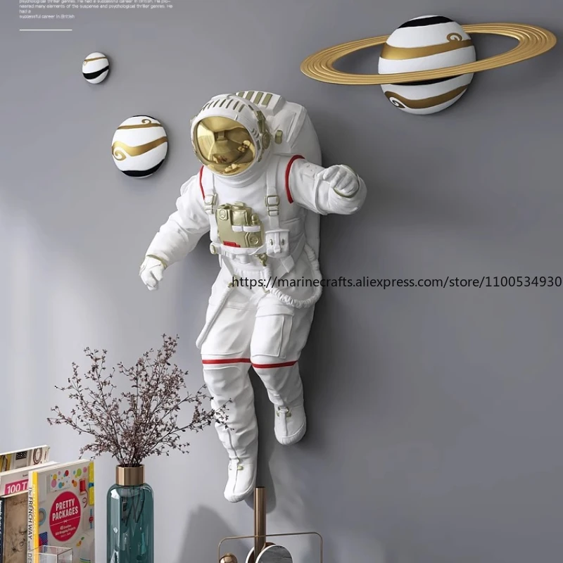 Astronaut Wall Decoration Nordic Living Room Hanging Decoration Restaurant Bedroom Creative Wall Hanging