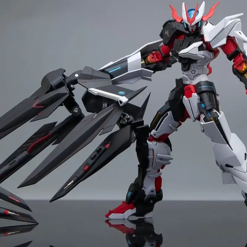 HG 1/144 Astray No-Name Astray Red Frame Mech Assembly Model Kit Action Figure Boy Puzzle Toy Desktop Ornament Doll Collectible view 3