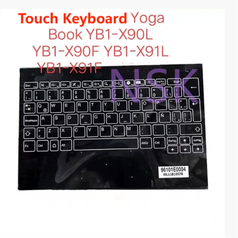 Original  for Lenovo Yoga New Book Touch Keyboard YB1-X90L YB1-X90F YB1-X91L YB1-X91F 100% TEST