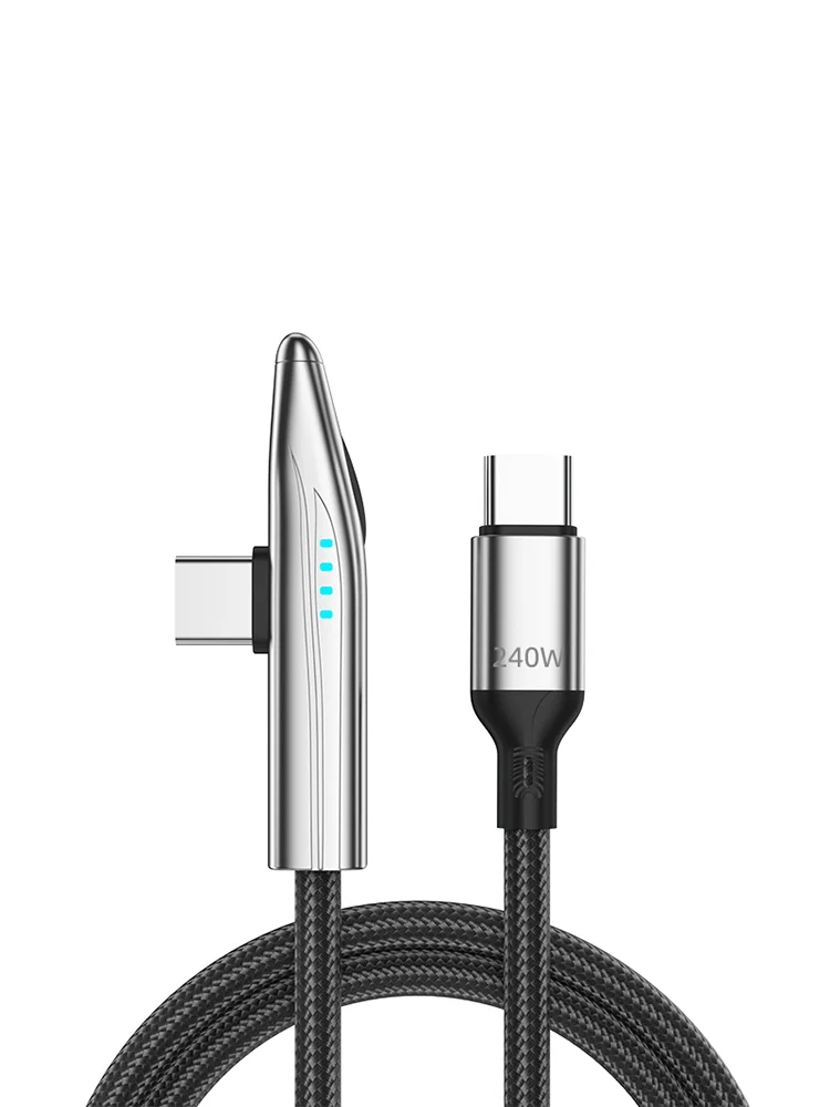 NNBILI PD 240W Szybki Kabel USB-C do iPhone 15 16, Kabel USB-A 100W do Huawei, Xiaomi, Samsung, Kabel do Transmisji Danych — zdjęcie produktu 7