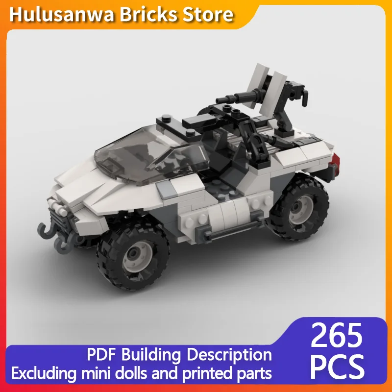 

Popular Game Military Vehicle Model MOC Building Bricks War Equipment Modular Technology Gift Holiday Assemble Children Toy Suit