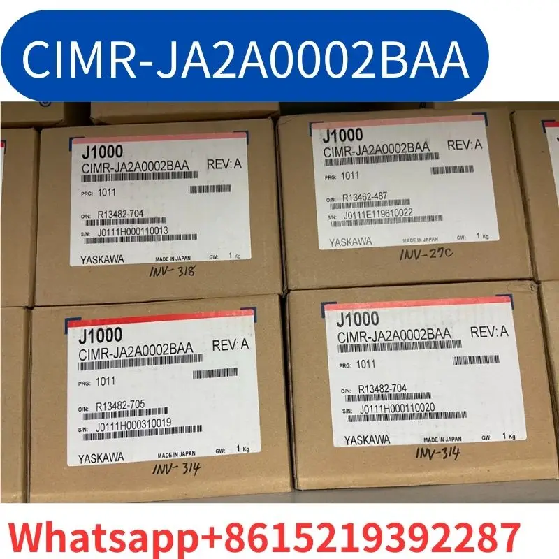 

Brand-new CIMR-JA2A0002BAA inverter 220V, 0.2KW/0.4KW, Fast Shipping