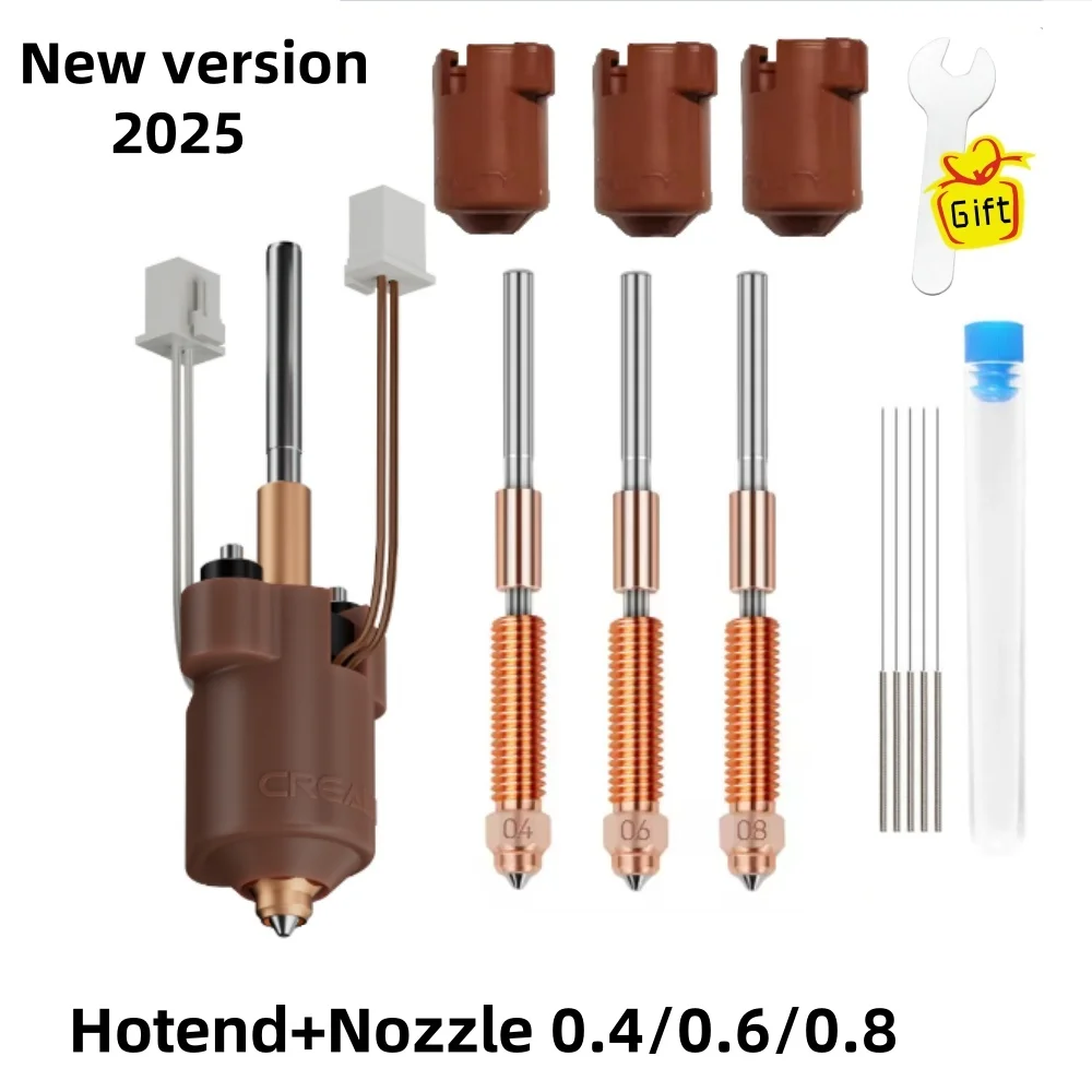 Creality Neue Version K1C K1 Max Hotend Keramik-Heizblock-Kit 3D-Drucker-Teile Schnellwechsel-Düse Widerstandsfähiger Heizblock Hotend – Detail 1