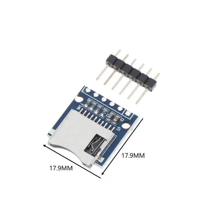 1/2/3 Stück Mini SD Kartenleser Modul Speichermodul Header NICHT gelötet für Arduino DIY Kit