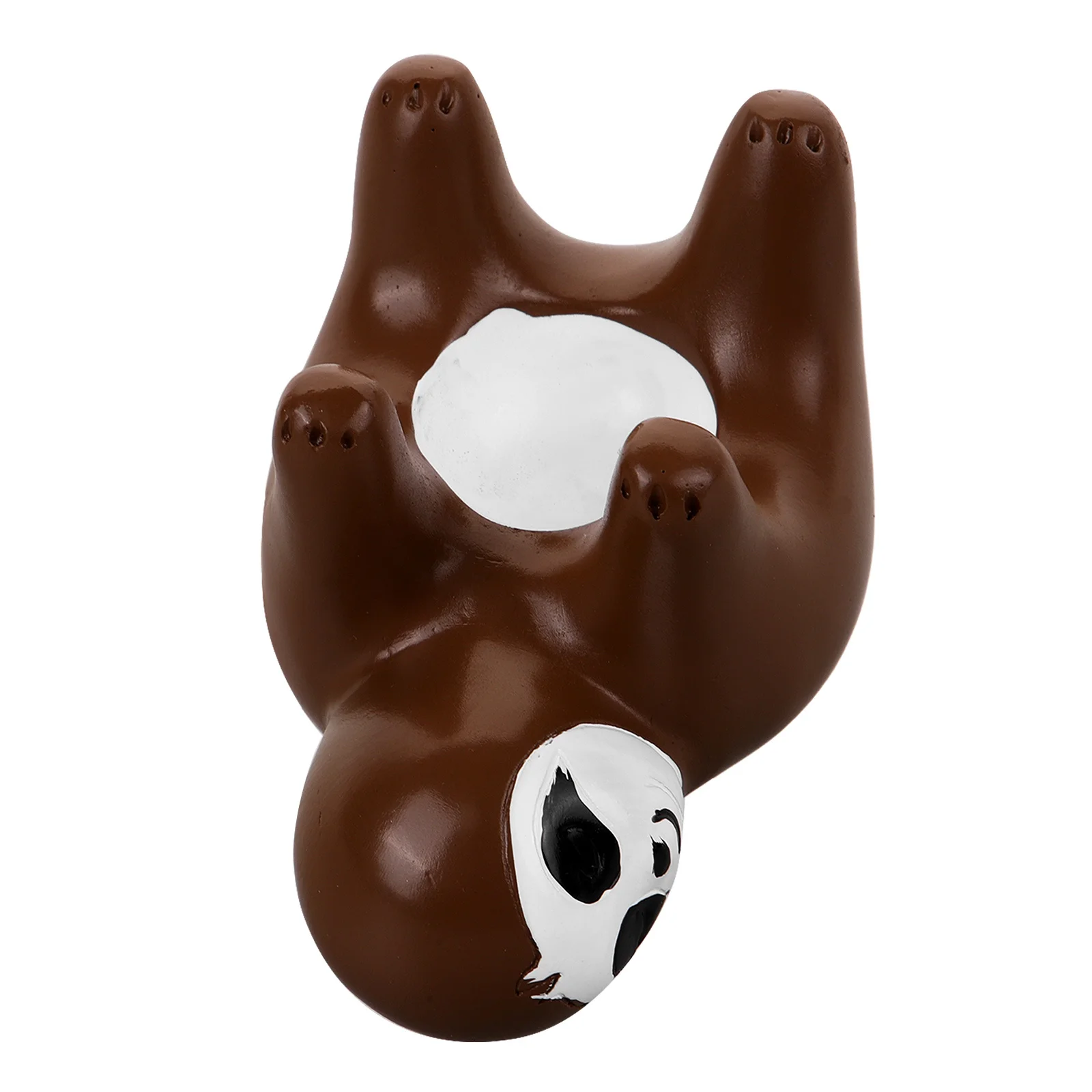 حامل حلقة الكسل منظم مجوهرات السيراميك على شكل حيوان حامل تخزين سطح المكتب للخواتم والقلائد والأساور المدمجة