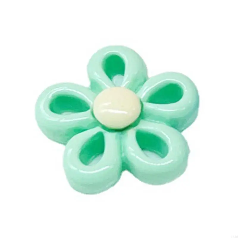 Q81D Resin Flower Craft Supply DIY Necklace Bracelet Supplies Resin Material for DIY