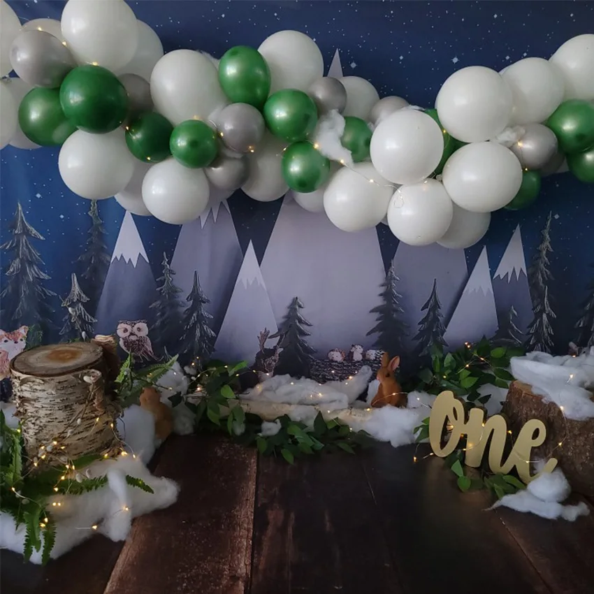 الطفل صورة التصوير خلفية الوليد 1st عيد ميلاد صور خلفية للفتيات الفتيان كعكة سحق ديكور استوديو فوتوزون الدعائم