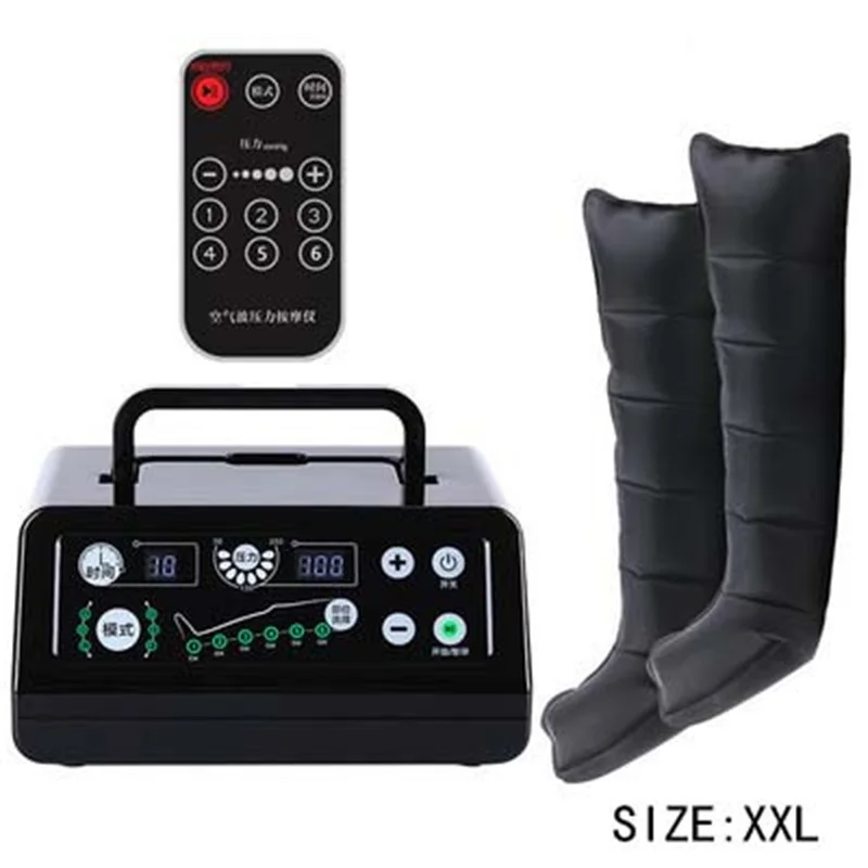 

Syeosye 6 Cavity Air Compression Massager Leg Foot Circulation Pressotherapy Air Promote Blood Relaxation Pain Relief