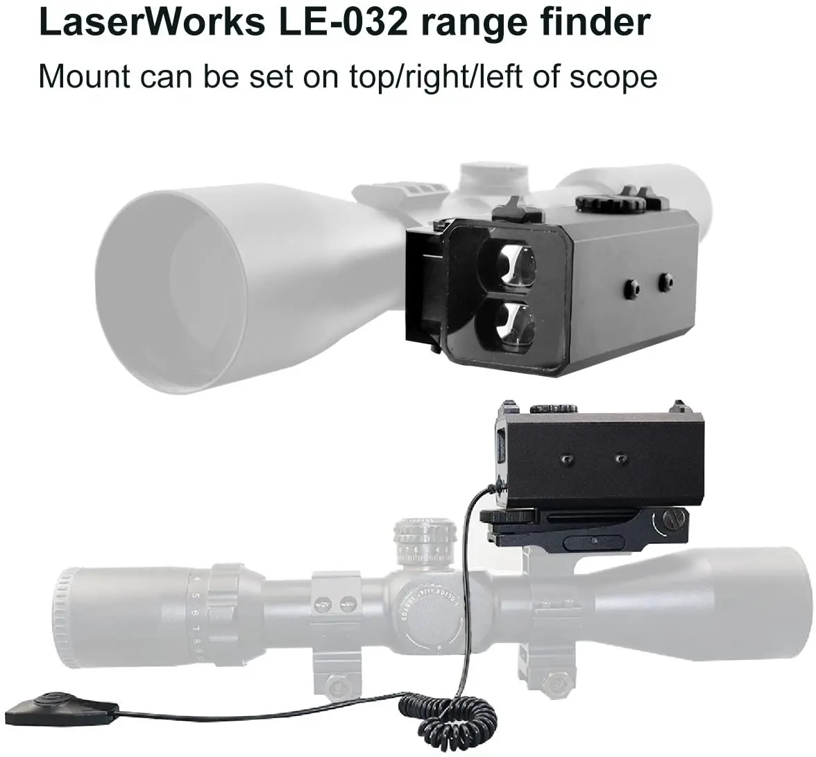 LE032 Laser Range Finder Outdoor Hunting Rangefinder Scope