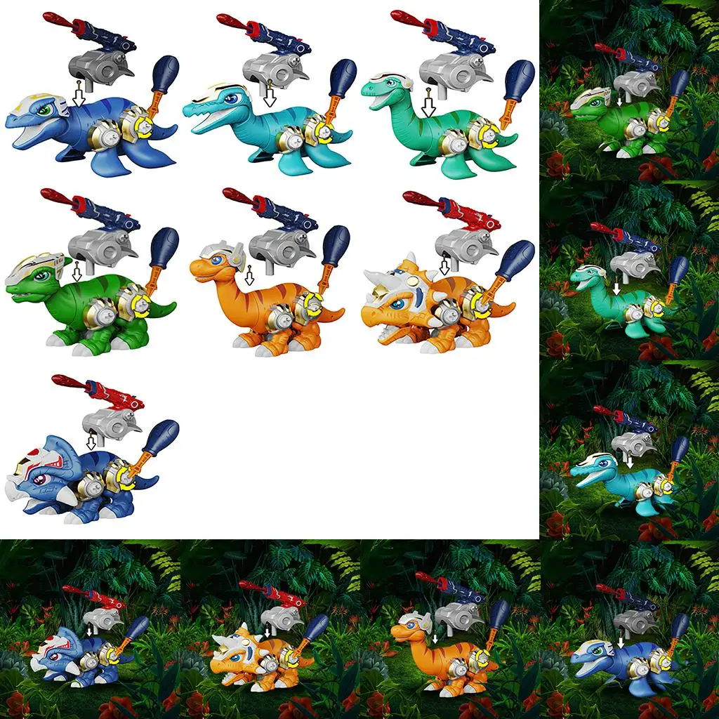 

Dinosaur Toys, Buildable Dinosaur Toys Set, Building Rod Toy for Birthday Gifts