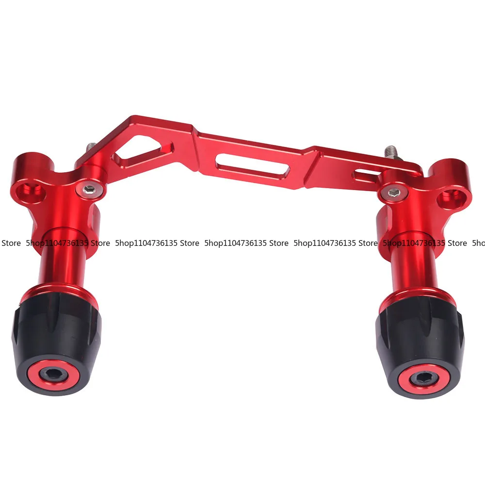 Motorcycle Rods, Suitable for XMAX250 and XMAX300 Exhaust Pipe Anti-drop Rods, Adjustable Angle