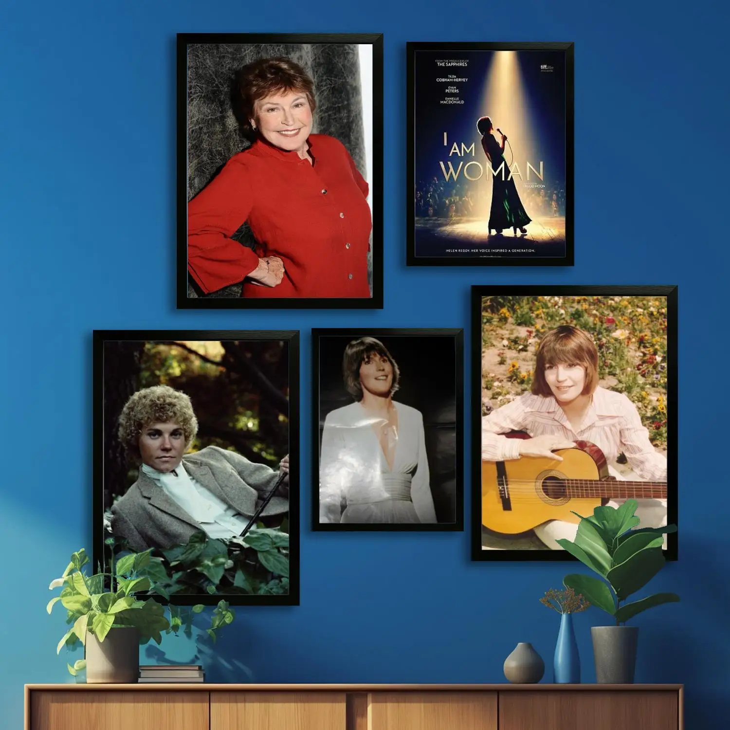 Helen Reddy Canvas Art Poster and Wall Art, Picture Print, Modern Family, Bedroom Decor, Posters,Decorative painting