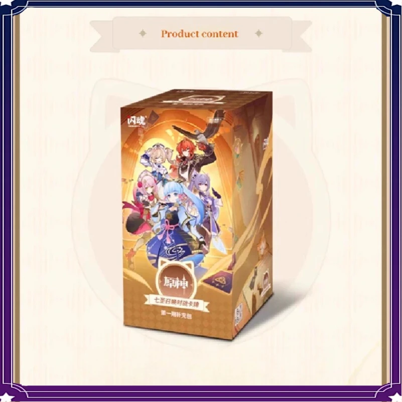 

Original Kayou Impact Card Genius Invokation TCG Hu Tao Raiden Shogun Battle Card Anime Character