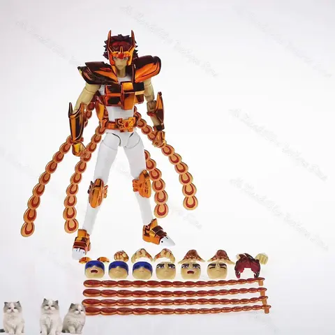 Spot varor MMD Modell Saint Seiya Myth Cloth Pegasus Seiya Dragon Shiryu Cygnus Hyoga Andromeda Shun Phoenix Ikki Actionfigur 12 best sales myt tyg ikki - №5