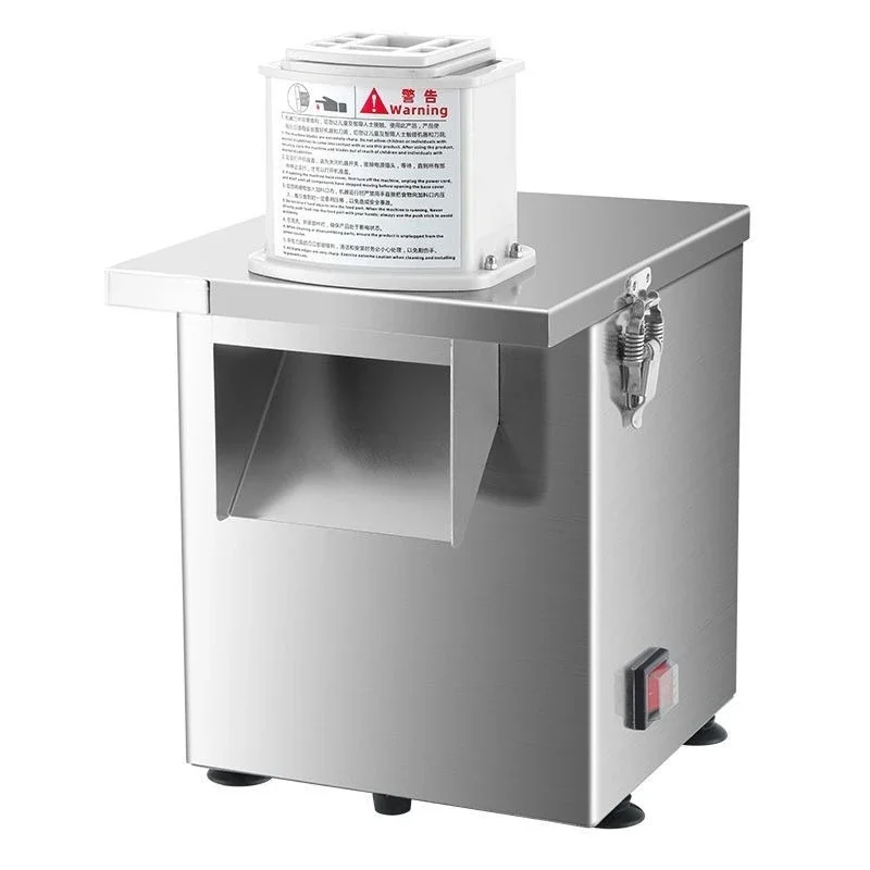 Stainless steel vegetable cutter commercial small multi-functional dicing machine canteen vegetable preparation