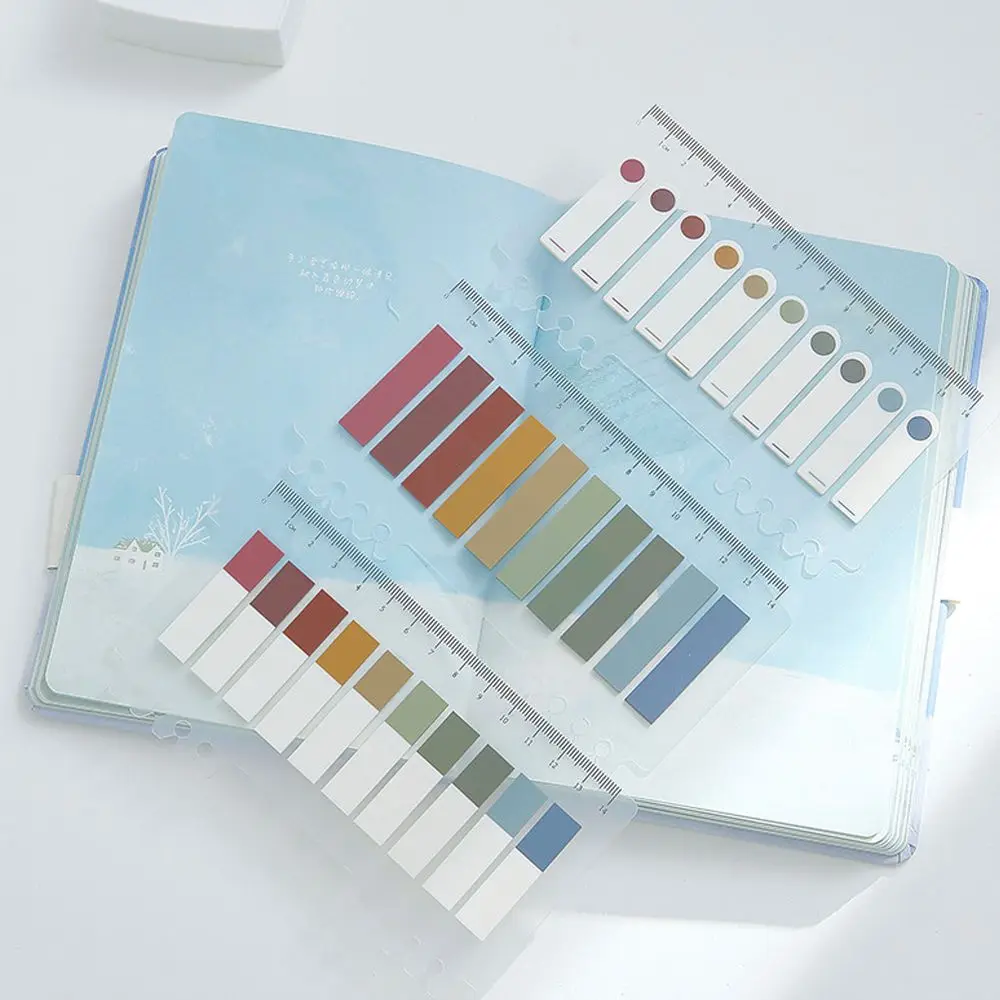 Novelty Stationery Tab Strip Label Bookmark Office Supplies Sticky Notes Paster Sticker Loose-leaf Memo Pad