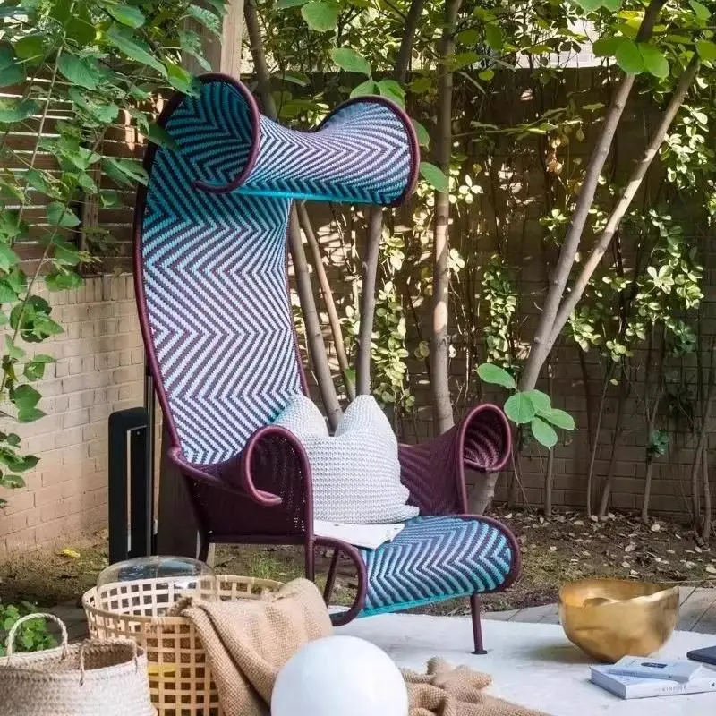 في الهواء الطلق الشمال أريكة فناء الإنترنت المشاهير شرفة كرسي الروطان حديقة الملكة الترفيه في الهواء الطلق الروطان الإبداعي