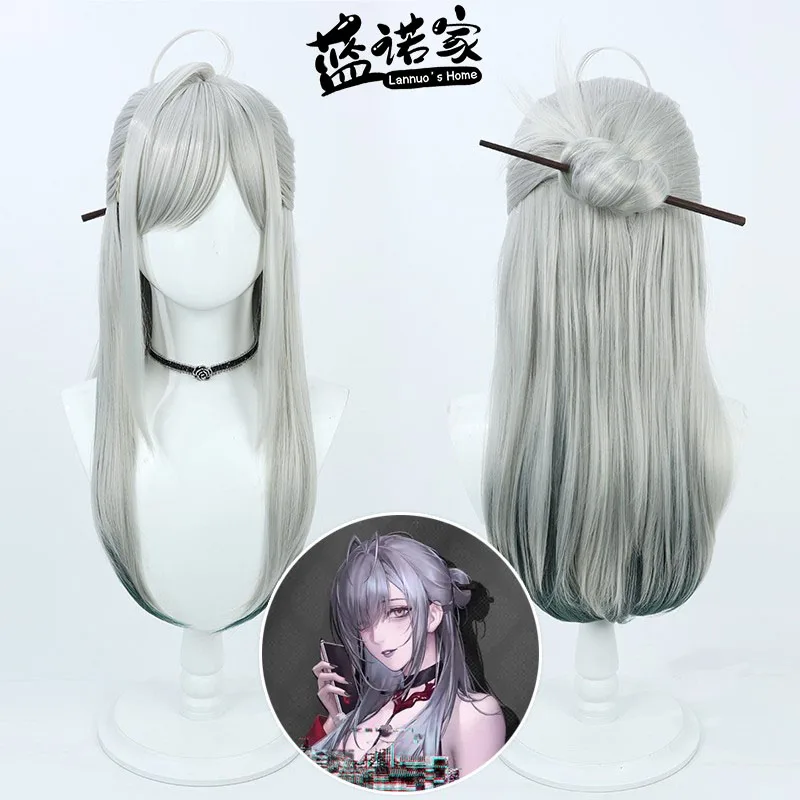 

Game Path to Nowhere Le Vent C Cosplay Wig Halloween Party Prop Synthetic Hair Heat Resistant Fiber + Wig Cap