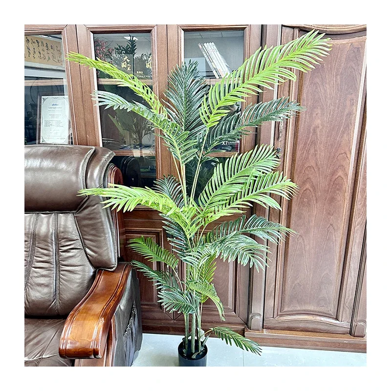 

Interior decoration artificial tree Loose tail sunflower green plant for Home Office Indoor Decoration