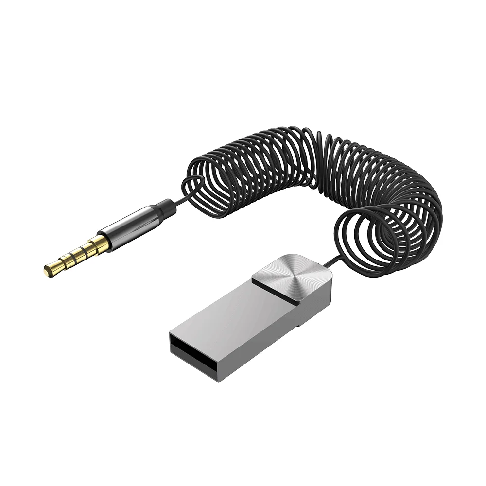 PIX B27 AUX Bluetooth アダプタ 3.5 ミリメートル Bluetooth5.0 USB HD DoBluetooth レシーバー自動カーオーディオ音楽トランスミッター高品質