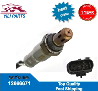 

12666671 Downstream Left Right O2 Lambda Oxygen Sensors For Cadillac ATS CT6 CTS 16-18 V6 Car Accessories