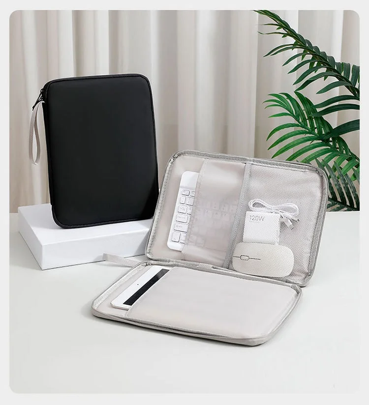 PU-Tablet-Hülle 10,9-13,3 Zoll Schutztasche für iPad mit weichem Futter – Detail 13