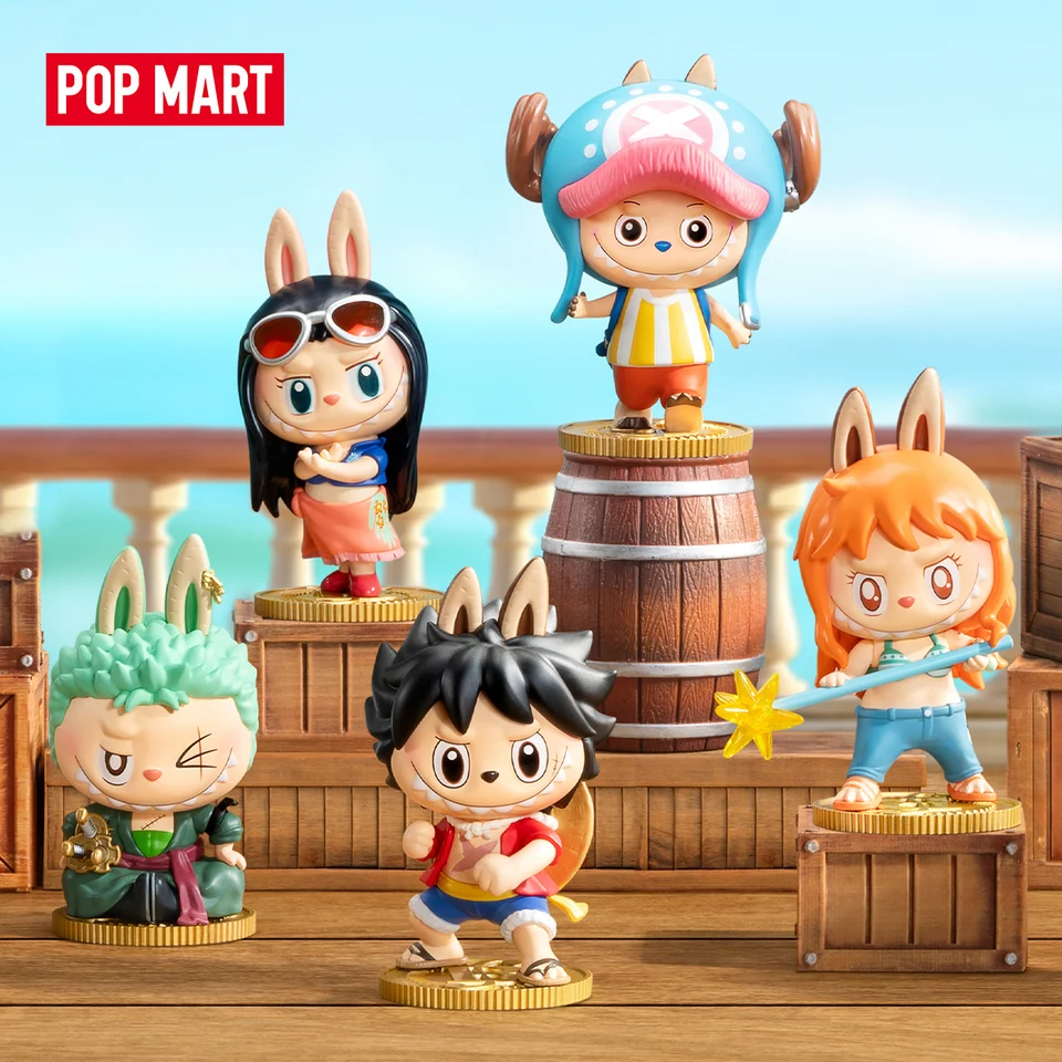 POP MART THE MONSTERS × One Piece Series Figures 1PC/12PCS Blind