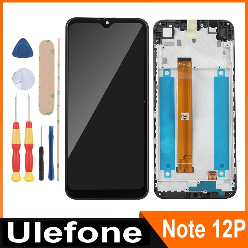 

Для Ulefone Note 12P/6,82 "FHD + ЖК-дисплей + сенсорный экран + с рамкой