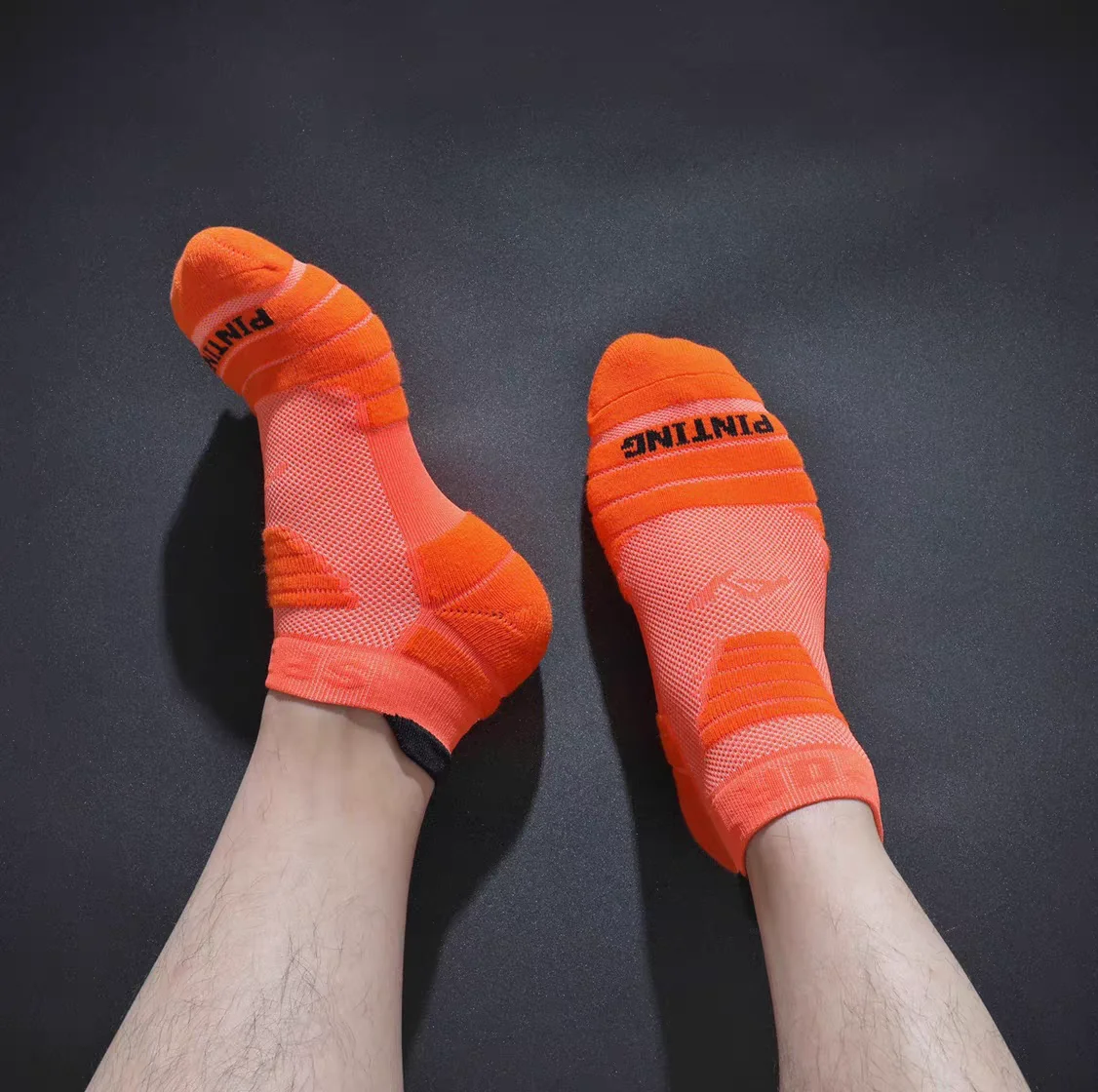3 Pairs Men Running Short Socks Thick Towel Quick Dry Fitness Sport Ankle Socks Athletic Cycling Basketball Socks Man 39-44