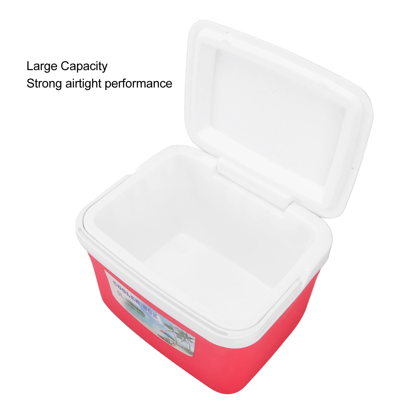 ตู้เย็นทำความเย็นแบบพกพาทนทานต่อแรงกระแทกกล่องทำความเย็นสองวัตถุประสงค์สำหรับขับรถเดินทาง