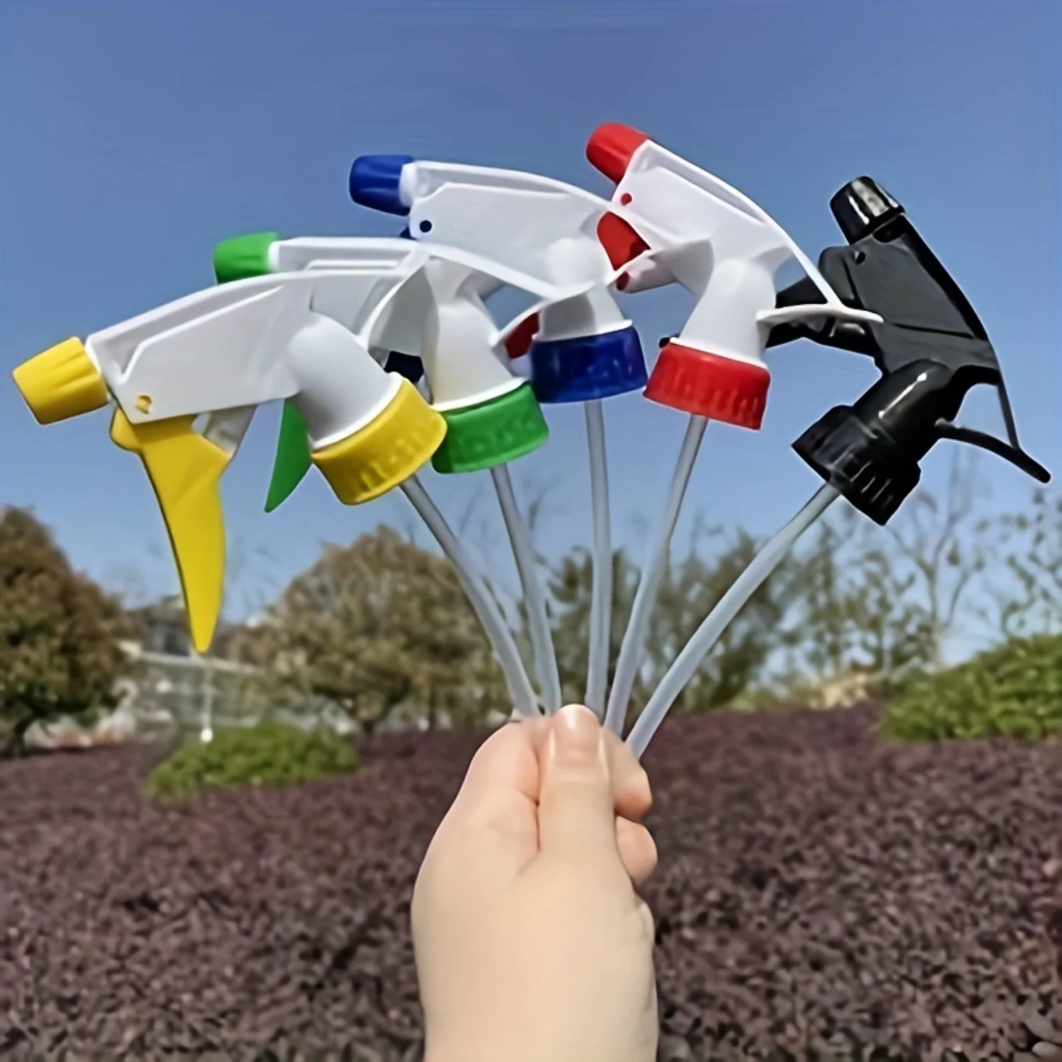 Bouteille d'arrosage universelle à tête de pulvérisation 28/400 – Atomiseur à brume fine pour le jardinage et la coiffure – Sans PVC, non parfumé, à la main