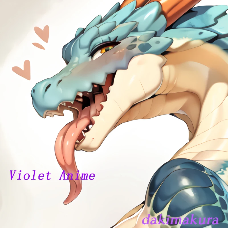 Dakimakura Anime Lagiacrus  Double-sided Print Life-size Body Pillow Cover Bedding Gifts