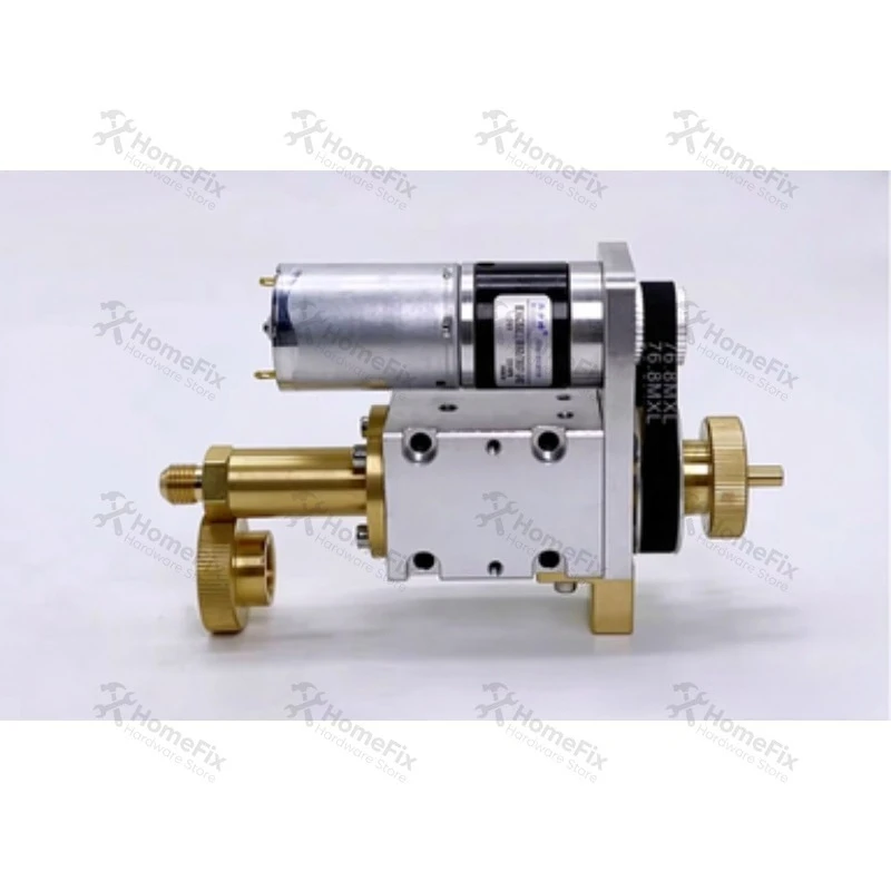 Rotating Head Assembly with Motor 12V24V,Electrode Tube Rotary Spare Part for Small‑Hole EDM Fine Hole Drilling Punching Machine
