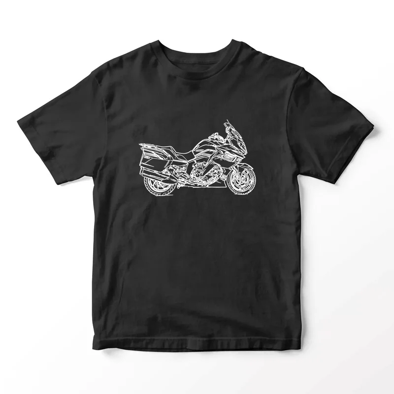 

2024 Men T Shirt Casual K1600GT Motorbike Fan T-shirt Graphic Summer Short Sleeves 100% Cotton S-3XL Cool Tee