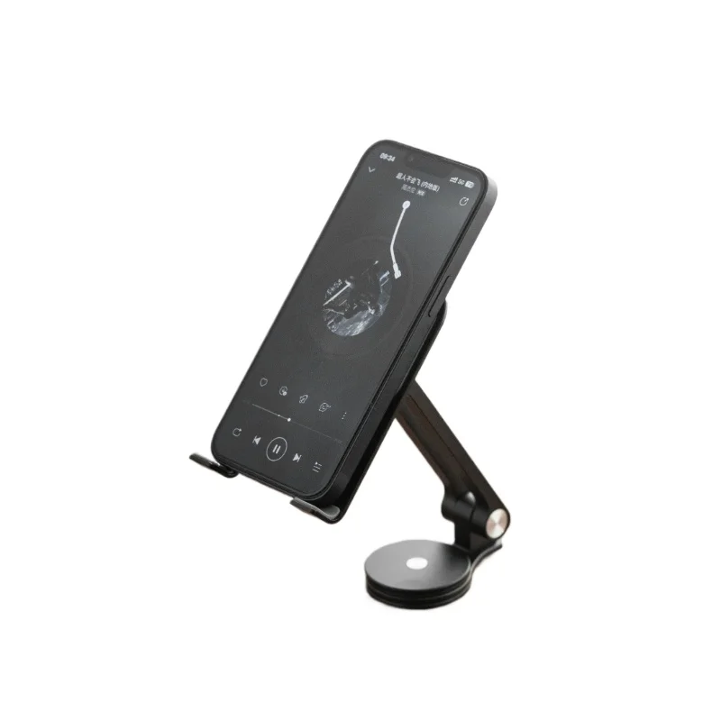 

1 2024 new desktop aluminum alloy 360 ° rotating portable folding live broadcast chasing drama, notebook holder