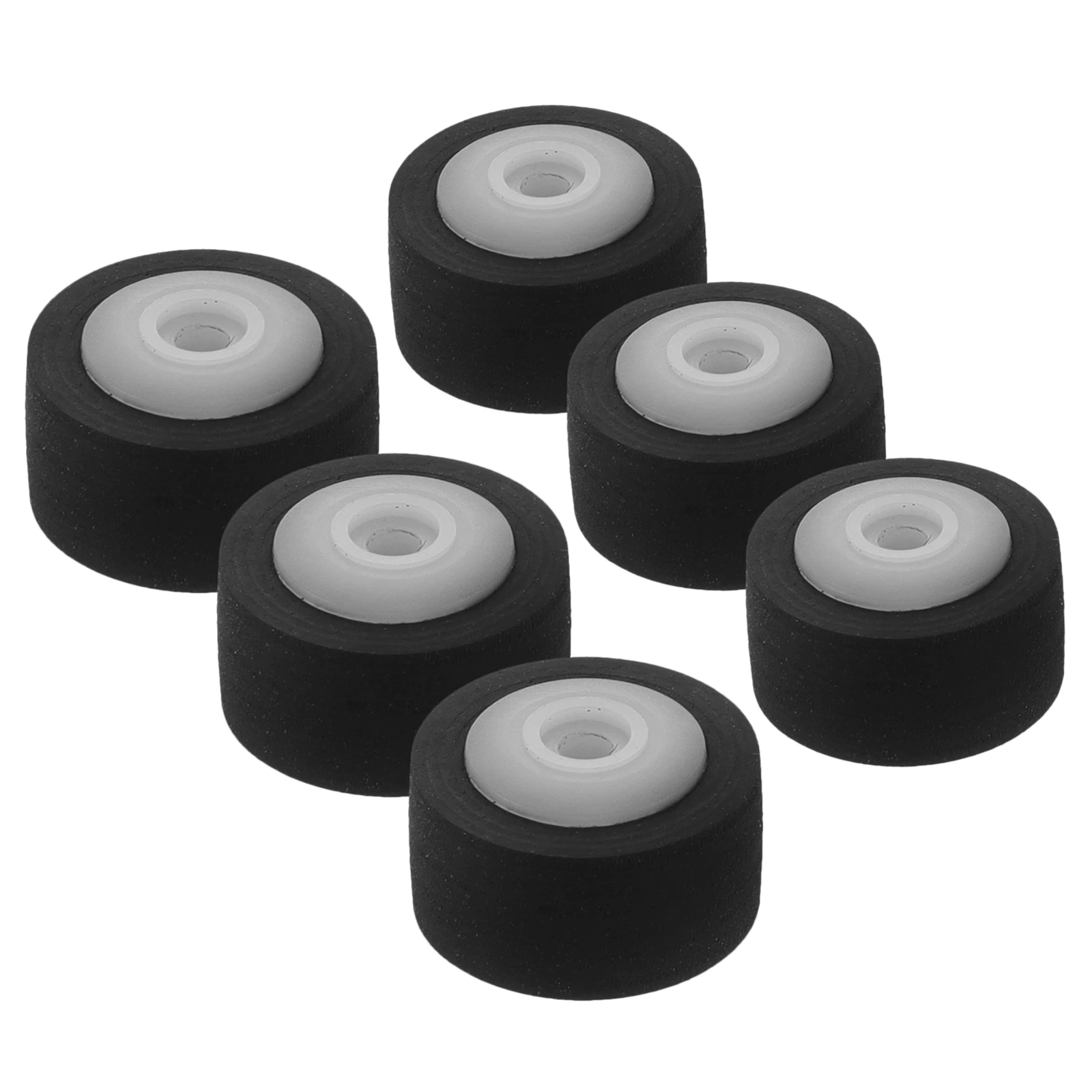 

6Pcs Plastic Pinch Roller for Recorder Tape Cassette Deck Player Audio Repair Replacement Pinch Roller for Radio Tape
