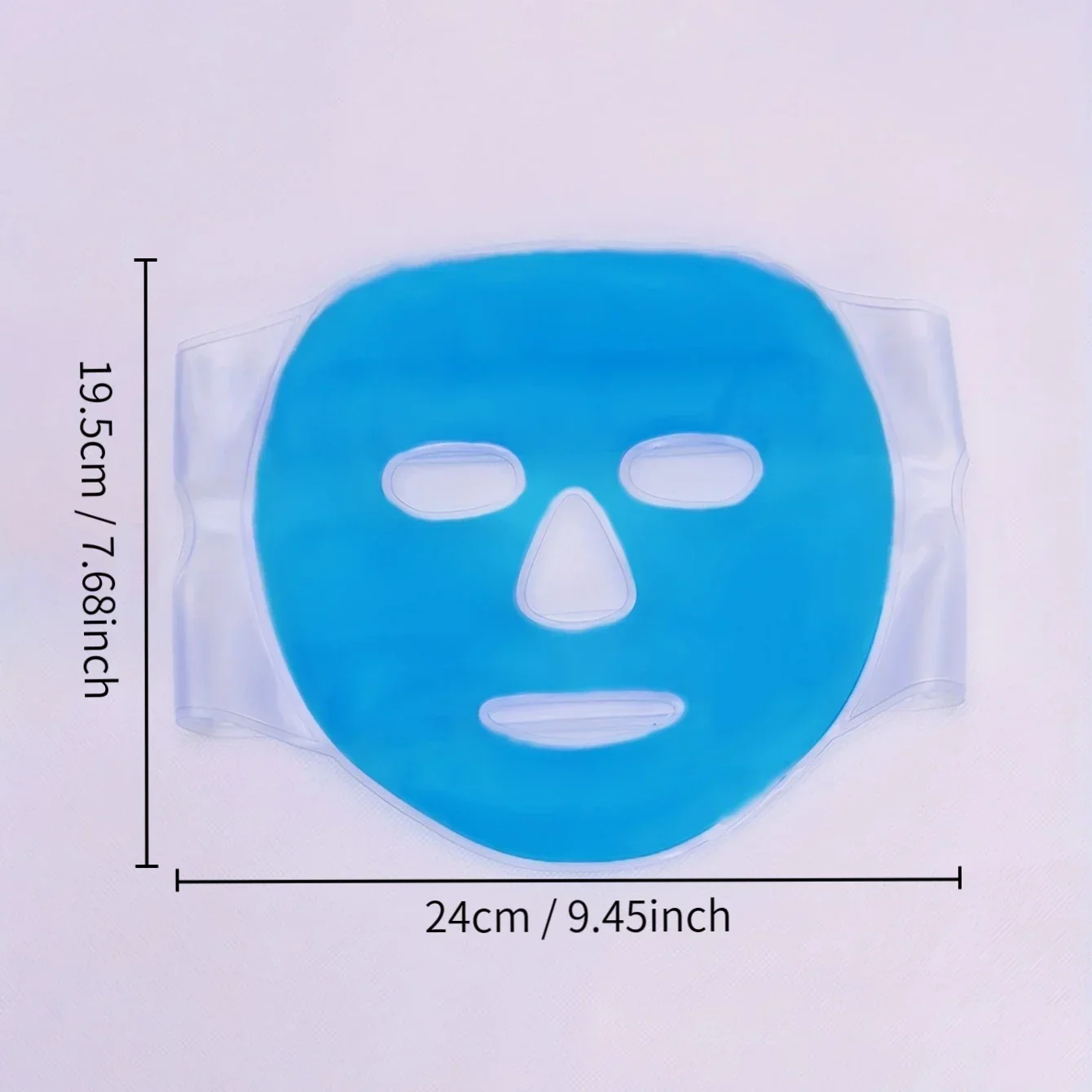 Gesichts-Kühlmaske Gel-Augenmaske Eispack Kühlende PVC Heiß-Kalt-Therapie Hautpflege-Tool Gel-Gesichtsmaske Hautstraffende Spa-Schlafmaske – Detail 4