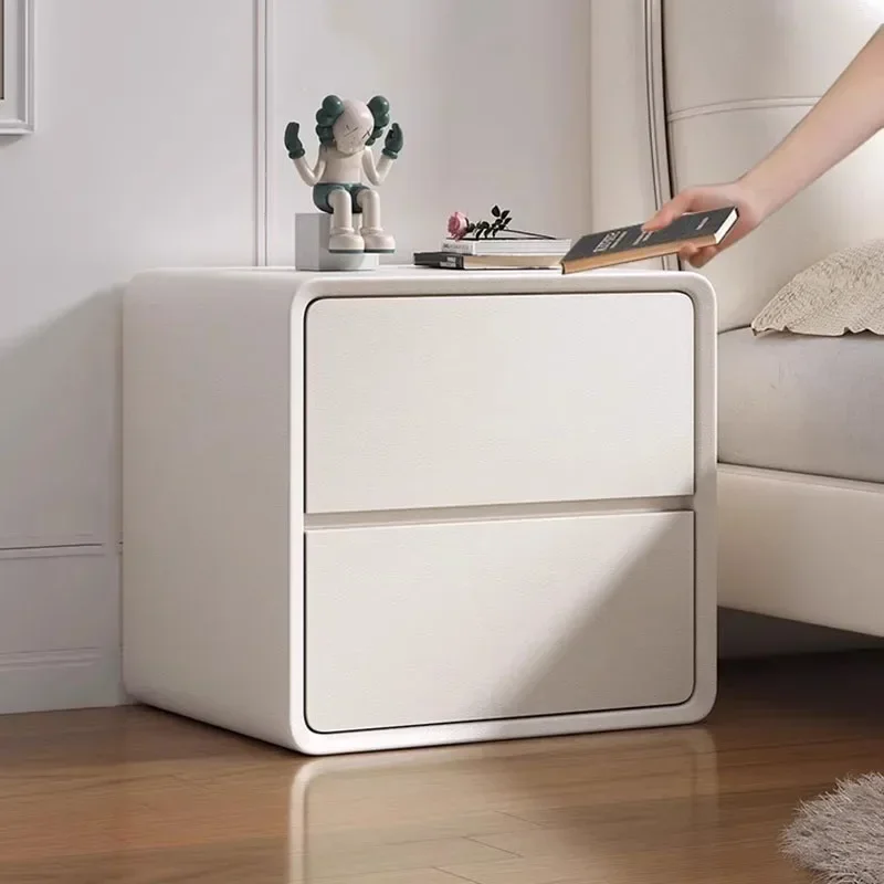 Storage Box Bedroom Nightstand Modern White Moveable Bedside Nightstands Organizer Wooden Armoires De Chambre Home Decoration